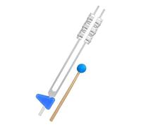 Ujjdwiurgh Marteau Diapason à Vibration 32 Hz Diapason Diapason en Alliage D'Aluminium avec Marteau Outil de Diagnostic Thérapeutique pour les Soins de Santé.