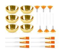 Ujjdwiurgh Masque Applicateur Cosmétique Ensemble 18 PCS pour Femmes pour les Soins Du