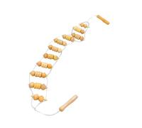 Ujjdwiurgh Masseur de Dos en Corde - Outil de Massage de 39,4 Pouces pour le Dos, le Cou, les Jambes, la Taille, Rouleau de Massage en Bois