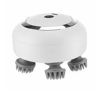 Ujjdwiurgh Masseur de Tête Portable pour la Croissance des Cheveux, Masseur de Cheveux Portable avec 4 Têtes de Massage