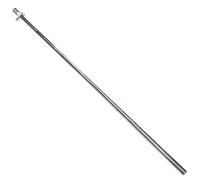 Ujjdwiurgh Mât de Drapeau Extérieur Anti-Enroulement, Rotatif Libre, en Métal, Amovible, pour Jardin