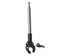 Ujjdwiurgh Mât de Drapeau Télescopique de 1,2 M, Mât de Drapeau en Acier Inoxydable, Support de Voiture pour Voiture, Camion, Bateau, Véhicule