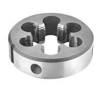 Ujjdwiurgh Matrice de filetage ronde en fer dur métrique M24 Clé à filetage gauche Support de taraudage Artefact