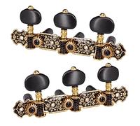 Ujjdwiurgh Mécaniques pour Guitare Classique Guitare Cordes Tuning Pegs Key 3L3R Guitares Boutons Mécaniques Clés Kit D'Accessoires de Remplacement