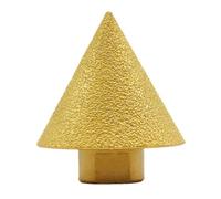 Ujjdwiurgh Mèches à Chanfrein Diamant M14 Dia 50 mm pour Fraisage de Carrelage, Scie Cloche pour Marbre et Béton