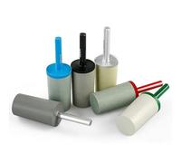 Ujjdwiurgh Mèches de Meulage Diamantées Cylindriques 100 Grains avec Têtes de Fraise Diamantées en Résine de 6 mm pour Outil Rotatif, Facile à Utiliser et