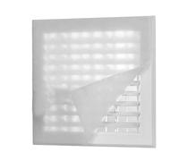 Ujjdwiurgh Médium Électrostatique Filtrant de L'Évent avec Bande D'Installation pour Plancher, Plafond, CVAC et Évents RV pour HVAC, AC REGISTERS D'ADPÉRITÉ CHAUFF