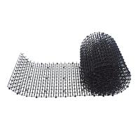 Ujjdwiurgh MéNage Jardin Chat Scat Tapis Piquant Bande Anti Chat Chien RéPulsif Dissuasif Spike Tapis Jardin Fleur Plante-Noir