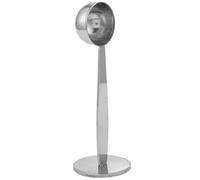 Ujjdwiurgh Mesure À Café Sur Pied Espresso Altérer Cuillère Café En Acier Inoxydable Et Outils À Thé Mesurer Le Bourrage Scoop 1 Pièces D'Argent