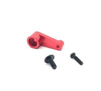 Ujjdwiurgh Metal 144001-1263 25T Servo Arm Horn Upgrade Parts for 144001 1/14 RC Car Upgrade Spare Parts,Red