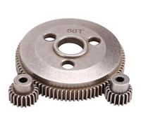 Ujjdwiurgh Métal Acier 48P 86T Spur Gear pour 1/10 2WD Slash/Stampede avec 19T 21T Pignon Ensembles Remplacer 4686