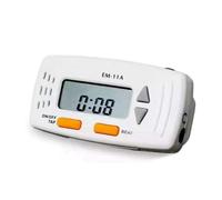 Ujjdwiurgh Métronome Électronique Mini EM-11 avec Fonction D'Horloge, à Pincer sur la Guitare, pour Guitaristes, Accessoire de Guitare Portable
