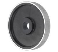 Ujjdwiurgh Meule Diamantée pour Lapidaires, 6 Pouces, Meules Diamantées avec Trou D'Arbre de 1 Pouce pour Pierre de Marbre, Grain 100