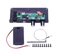 Ujjdwiurgh Micro Guitare Silencieux, Interface de Sortie 3,5 Mm/6,35 Mm, Égaliseur Guitare Folk Classique 2 Bandes, Micro Actif Guitare Pliable