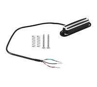 Ujjdwiurgh Micros Hot Rail Double Piste 11K Alnico5 Guitare Fit Ramassage Guitare ÉLectrique, Blanc