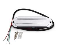 Ujjdwiurgh Micros Humbuckers Chromés à Simple Bobinage pour Guitare Électrique à Micros de Taille