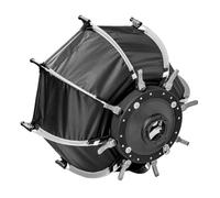 Ujjdwiurgh Mini boîte à lumière octogonale portable avec grille en nid d'abeille