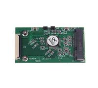 Ujjdwiurgh Mini Carte de Convertisseur D'Adaptateur de Câble Msata Pci-E 1,8 Pouce Ssd À 40 Broches ZIF Ce