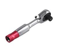 Ujjdwiurgh Mini clé hexagonale 2 en 1 à cliquet 1/4 - Tournevis dynamométrique - Outil de réparation manuelle pour vélo