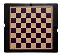Ujjdwiurgh Mini D'éChecs MagnéTique Apparence de Portefeuille Portable éChiquier Pliant Jeux de SociéTé Cadeau de FêTe éChecs Internationaux