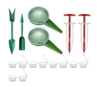 Ujjdwiurgh Mini Épandeur et Planteur de Graines Compacts, Plantoir Manuel et plus Large pour un Semis Efficace