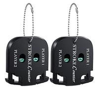 Ujjdwiurgh Mini Golf Score Shot Compteur Clicker avec Porte-CléS pour de Golf Scorekeeper Portable 2 Chiffres Sport Tableau de Bord