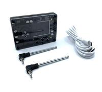 Ujjdwiurgh Mini Instrument Électronique Musical Theremin avec Écran D'Affichage, Cadeau, Installation Facile, Noir