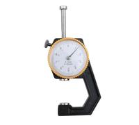 Ujjdwiurgh Mini Jauge D'Épaisseur Portable 0-20 Mm, Jauge D'Épaisseur à Pointeur, Têtes Plates Portatives, Jauge D'Épaisseur de Papier