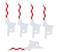 Ujjdwiurgh Mini Lames de Scie Sauteuse Alternative pour Cloisons Sèches, Lame de Scie Alternative 85/86, Type Boîte Métallique, Lames D'Accès pour Cloisons Sèches, 5 Pièces