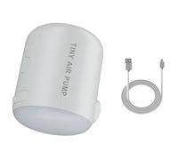 Ujjdwiurgh Mini pompe à air électrique rechargeable par USB pour camping, gonfleur d'extérieur pour matelas pneumatiques, lits