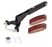 Ujjdwiurgh Mini Ponceuse, Polisseuse, Meuleuse D'Angle, Accessoires de Ponceuse à Bande Modifiés Adaptés à la Meuleuse D'Angle de 125 mm