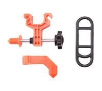 Ujjdwiurgh Mini support de roue de vélo - Outils de réglage des jantes de vélo - Outils de réparation de roues de vélo - Accessoires de cyclisme - Orange
