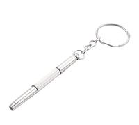 Ujjdwiurgh Mini tournevis 3 en 1 en alliage porte-clés montre lunettes réparation outil