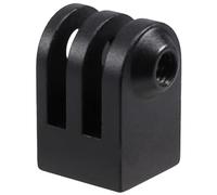 Ujjdwiurgh Mini trépied en alliage d'aluminium CNC pour caméra de sport en plein air pour tous les accessoires de monopode à vis de 6,35 mm