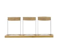 Ujjdwiurgh Mini vase hydroponique vert pour plantes hydroponiques pour la maison, le jardin, la cour