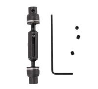 Ujjdwiurgh Mise à Niveau de l'arbre D'EntraîNement CVD en MéTal pour D12 C24 C34 B14 B24 B16 B36 MN D90 MN99S Accessoires de PièCes de Voiture TéLéCommande, Noir