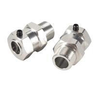 Ujjdwiurgh Mise à Niveau de L'Ensemble de Moyeu Hexagonal pour PièCes de Voiture RC 1/5 KM ROVAN Baja 5B-