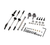 Ujjdwiurgh Mise à Niveau des Engrenages D'Essieu de Pont D'Engrenages en Acier pour B14 B24 C14 C24 C34 C44 B16 B36 Q60 1/16 PièCes de Rechange de Voiture RC, 6X6