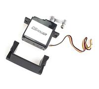 Ujjdwiurgh Mise à Niveau du Servo à 5 Fils avec Base De pour 144001 1/14 RC Voiture Tout Terrain RC Accessoires De Voiture RC PièCes