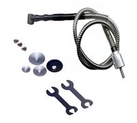 Ujjdwiurgh Misoning de Broyeur à Arbre Flexible pour Drill Chuck 1set 90 Degrés Pièce à Main + Ensemble de Broyage de Machine à Pêche à Pêche 6 mm à 90 mm