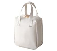 Ujjdwiurgh Miss Cosmetics Sac de rangement portable en cuir PU imperméable pour voyage