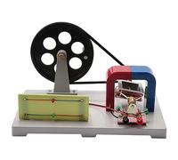 Ujjdwiurgh ModèLe de GéNéRateur à Manivelle AC et DC, ModèLe D'Activité de GéNéRateur de Moteur de DéMonstration, éQuipement ExpéRimental de Dispositif