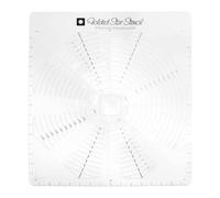 Ujjdwiurgh Modèle de Guide en Étoile Plié pour Tissu, Modèles D'Entoilage Imprimés Conçus pour Être Utilisés avec des Motifs Pliés Ronds ou Carrés