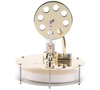 Ujjdwiurgh Modèle de Moteur Stirling à Basse TempéRature Science de L'éNergie à Vapeur pour Fabriquer des Ornements de Modèle de D'ExpéRience Physique