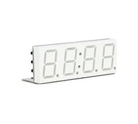 Ujjdwiurgh Module D'Horloge de Service de Temps WiFi Horloge Automatique Bricolage Horloge éLectronique NuméRique Service de Temps RéSeau sans Blanc