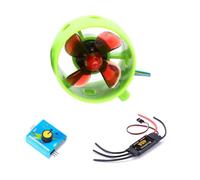 Ujjdwiurgh Moteur pour Bricolage RC Robot Submarine DC 12V-24V 20A Sous- de Biais à Jet Moteur 4 BLADE Positive Positive Positive
