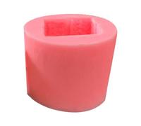 Ujjdwiurgh Moule à bougie en silicone en forme de boîte cadeau, moule en gypse pour la fabrication de savon, facile à installer et à utiliser