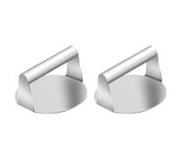 Ujjdwiurgh Moule à briquette en acier inoxydable pour hamburger, hamburger, pâtelettes, viande, accessoires de cuisine