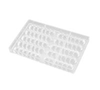 Ujjdwiurgh Moule à Chocolat à 10 Cavités en Forme de Courge Demi-Ronde, Moule à Gâteau pour Ustensiles de Cuisson, Bonbons, Pâtisserie, Outils de Boulangerie