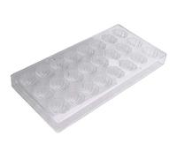 Ujjdwiurgh Moule À Chocolat Dur En Forme de Coquille Moule de Bonbons En Gelée de Glace En Polycarbonate 3d Sea Shell 3d